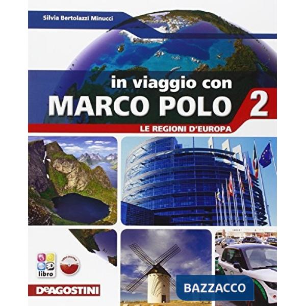 IN VIAGGIO CON MARCO POLO - VOL. 2 + ATL. 2 + REGIONI D'EUROPA + EBOOK