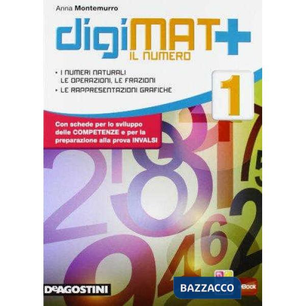 DIGIMAT + ARITMETICA 1 + GEOMETRIA 1 + QUAD. COMPETENZE 1 + EBOOK 1