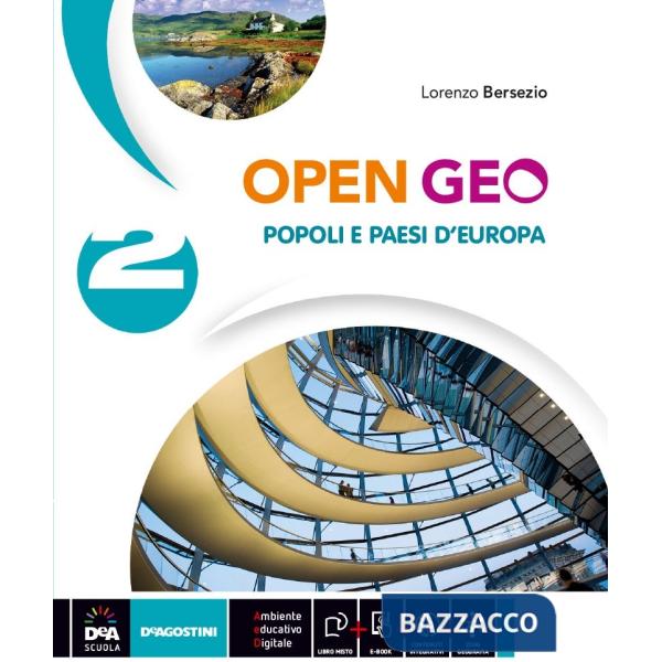 OPEN GEO VOL 2 POPOLI E PAESI D'EUROPA + EBOOK