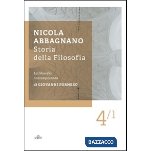 Storia della filosofia. Vol. 4/1: La filosofia contemporanea