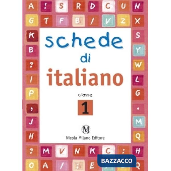 SCHEDE DI ITALIANO 1