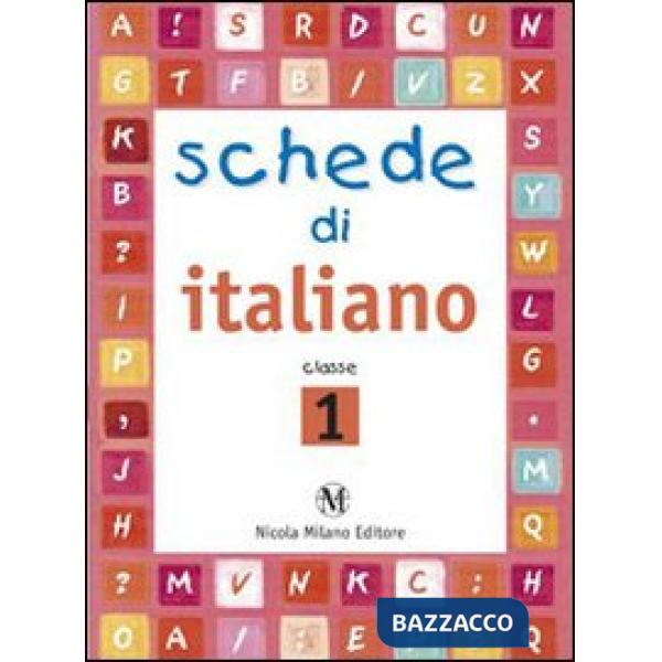 SCHEDE DI ITALIANO 3