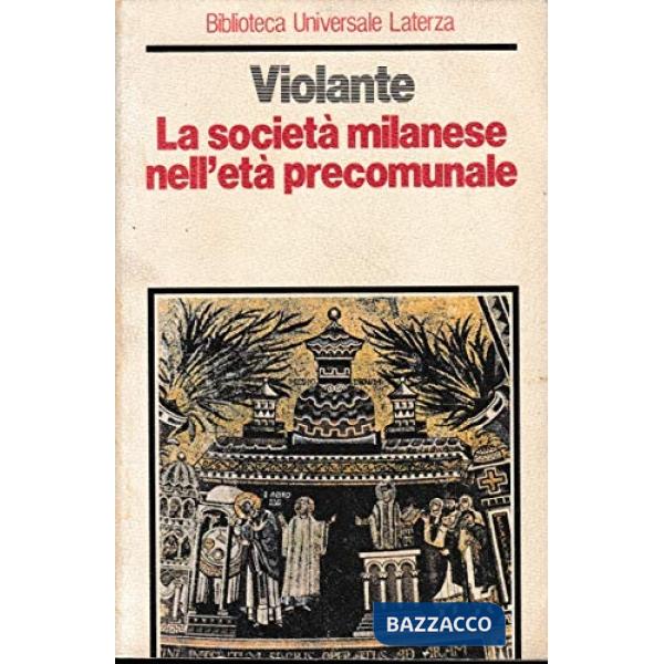 Società milanese nell'età precomunale (La)