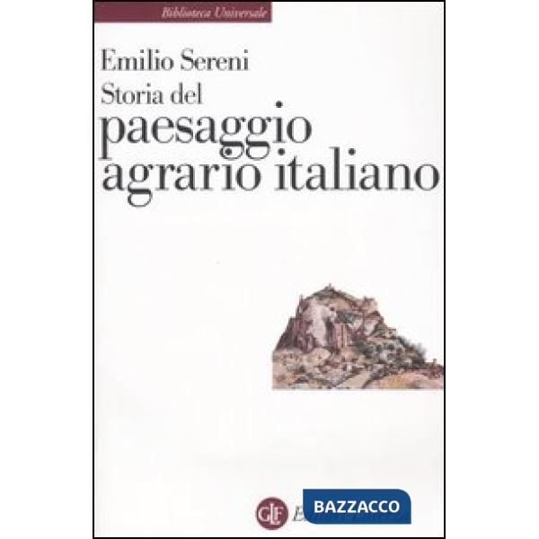 Storia del paesaggio agrario italiano