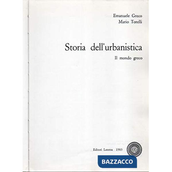 Storia dell'urbanistica. Il mondo greco