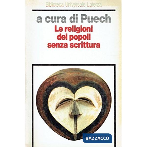 Religioni dei popoli senza scrittura (Le)