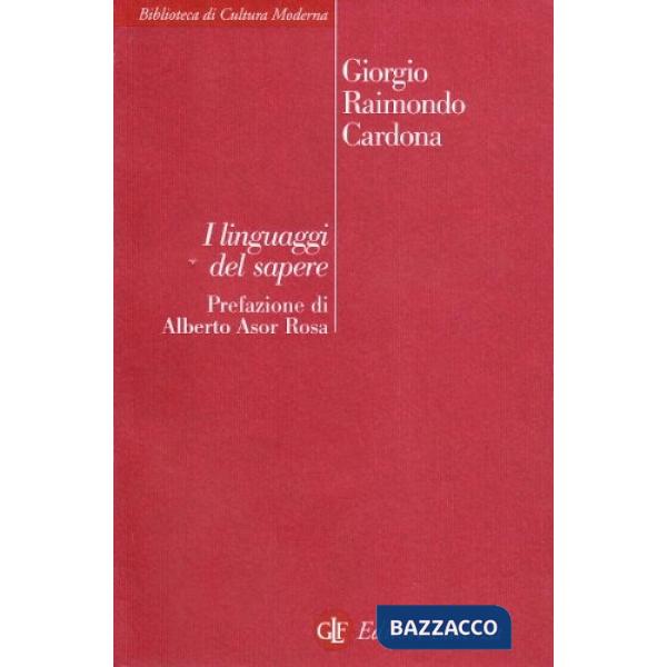 Linguaggi del sapere (I)
