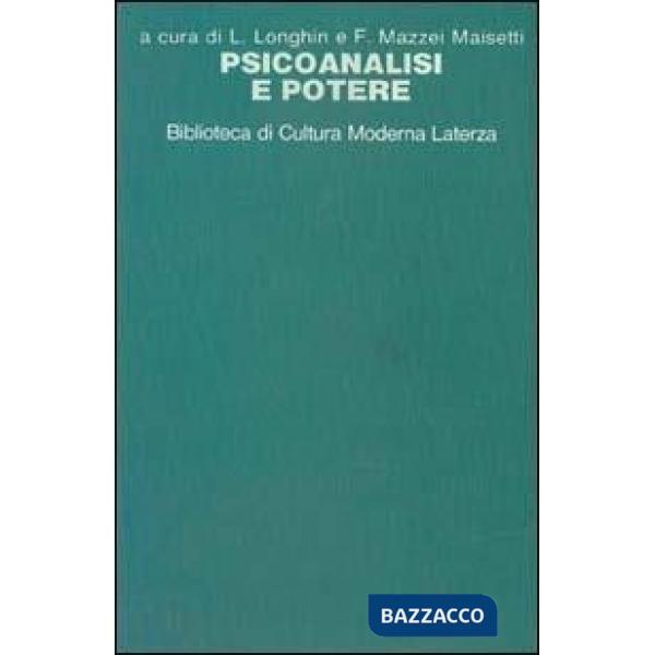 Psicoanalisi e potere