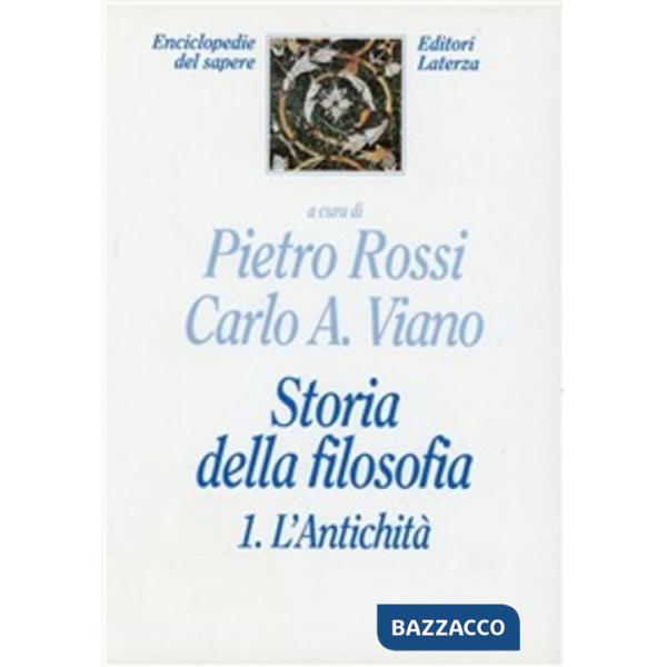Storia della filosofia. Vol. 1: L'Antichità