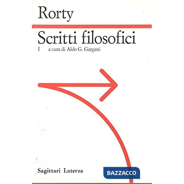 Scritti filosofici. Vol. 1