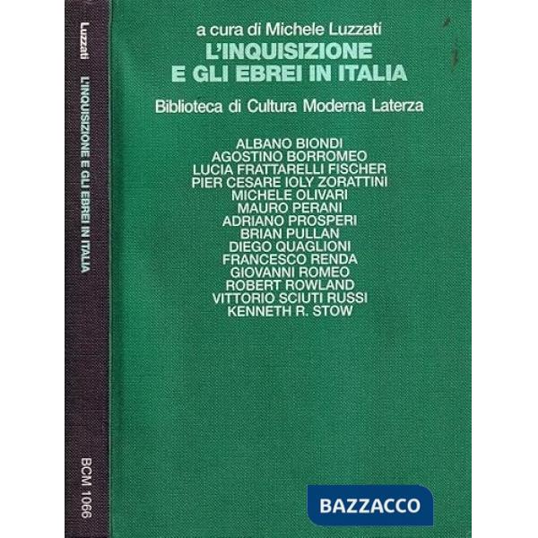 Inquisizione e gli ebrei in Italia (L')