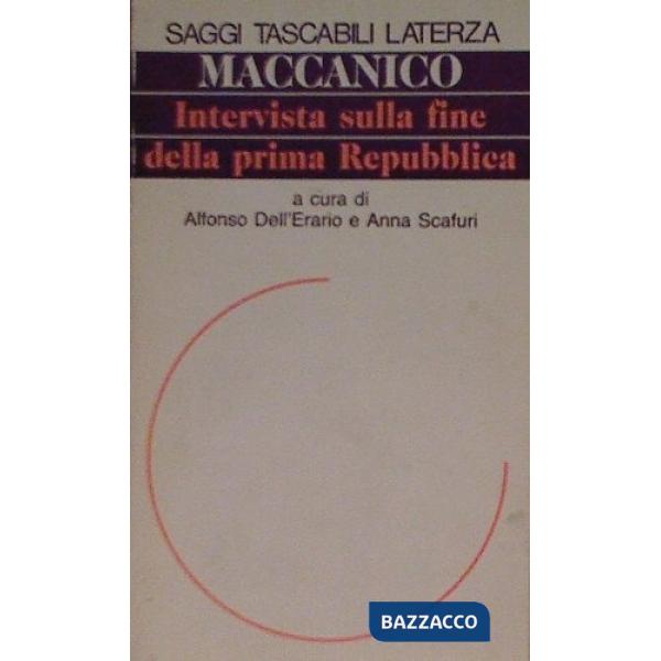 Intervista sulla fine della prima Repubblica