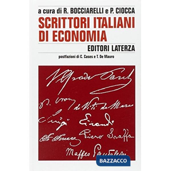 Scrittori italiani di economia
