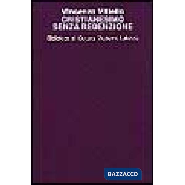 Cristianesimo senza redenzione