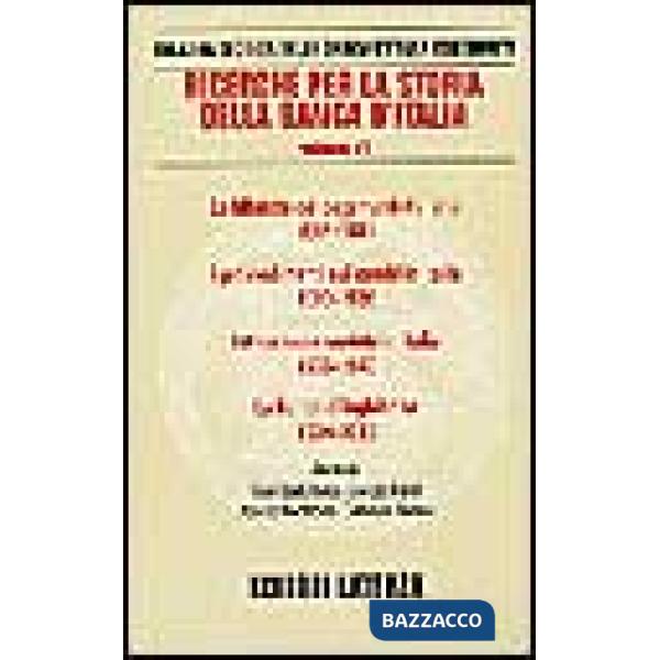 Ricerche per la storia della Banca d'Italia. Vol. 6: La bilancia dei pagamenti i