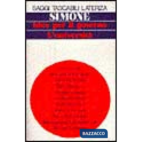 Idee per il governo. L'università