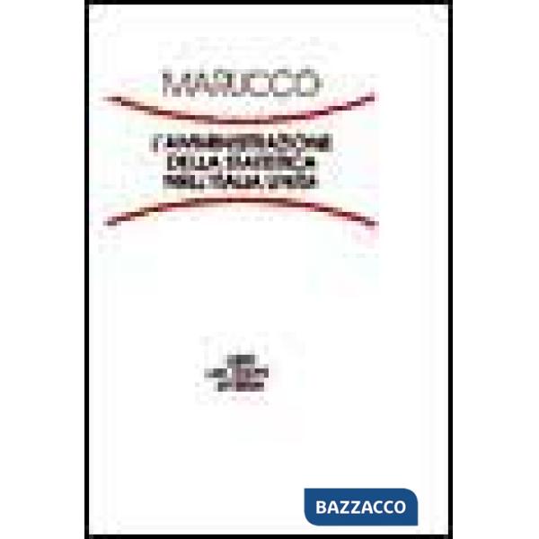 Amministrazione della statistica nell'Italia unita (L')