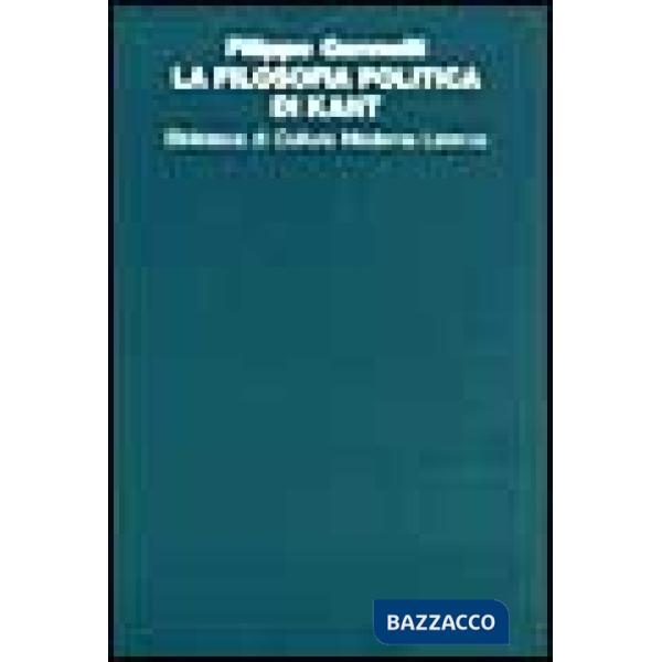 Filosofia politica di Kant (La)