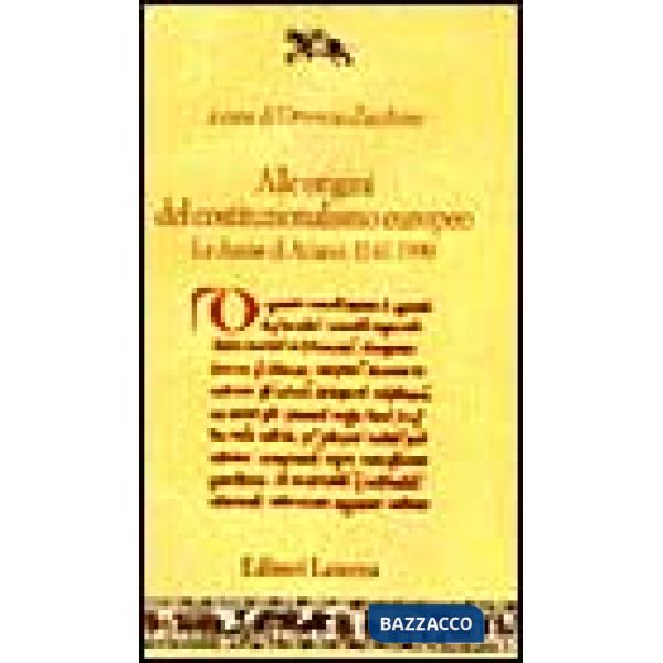 Alle origini del costituzionalismo europeo. Le assise di Ariano (1140-1990)