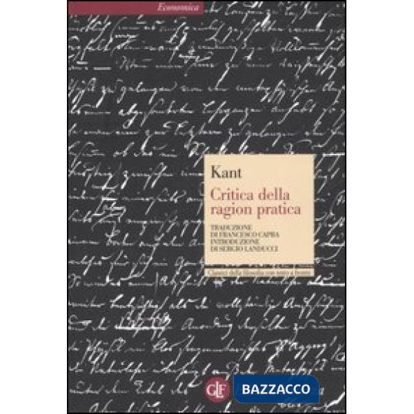 Critica della ragion pratica. Testo tedesco a fronte