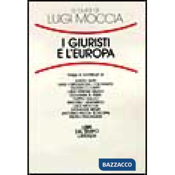Giuristi e l'Europa (I)