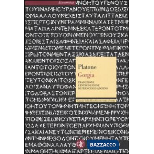 Gorgia. Testo greco a fronte