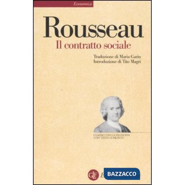 Contratto sociale. Testo francese a fronte (Il)