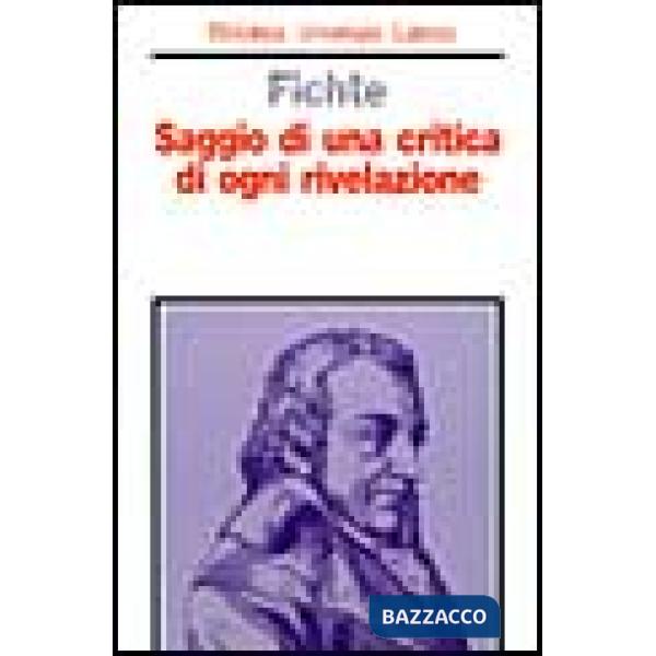 Saggio di una critica di ogni rivelazione