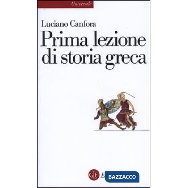 Prima lezione di storia greca