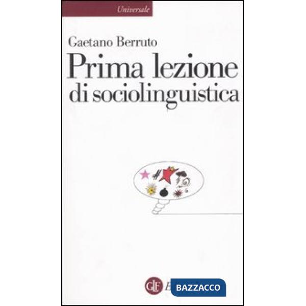 Prima lezione di sociolinguistica