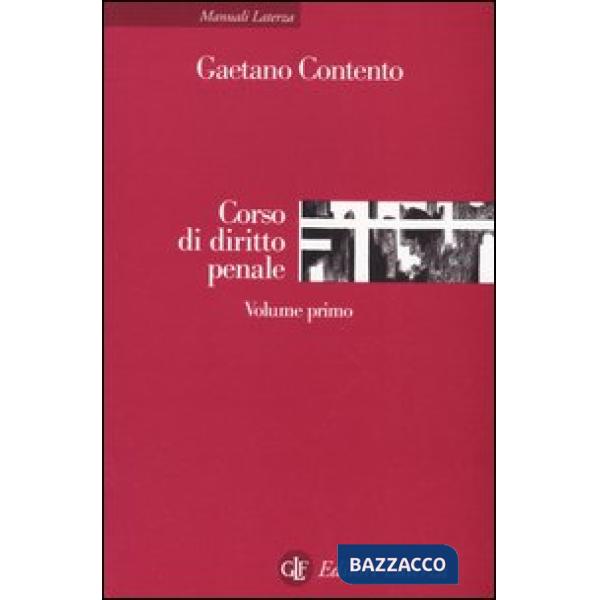 Corso di diritto penale. Vol. 1