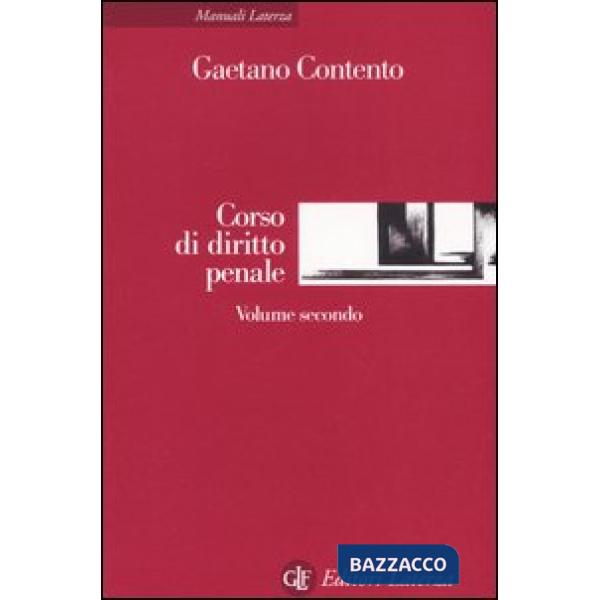 Corso di diritto penale. Vol. 2