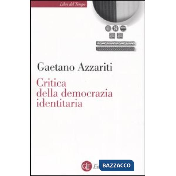 Critica della democrazia identitaria