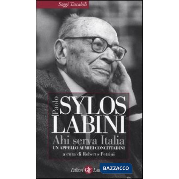 Ahi serva Italia. Un appello ai miei concittadini