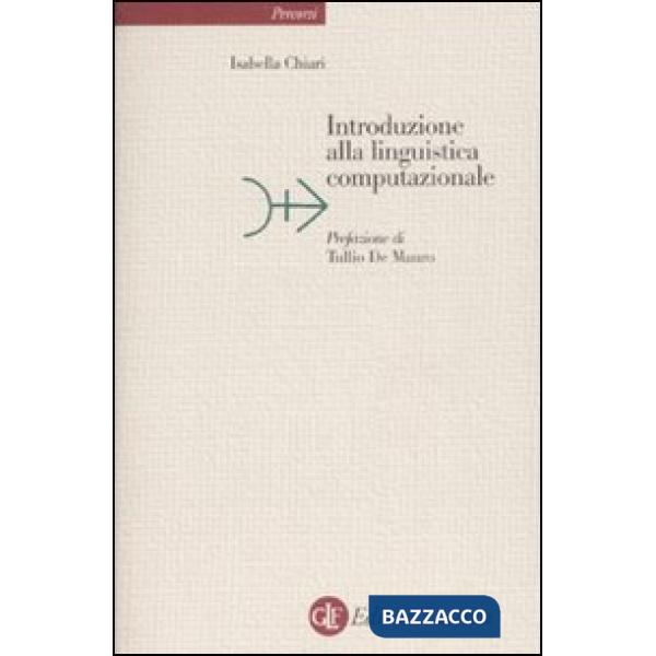 Introduzione alla linguistica computazionale