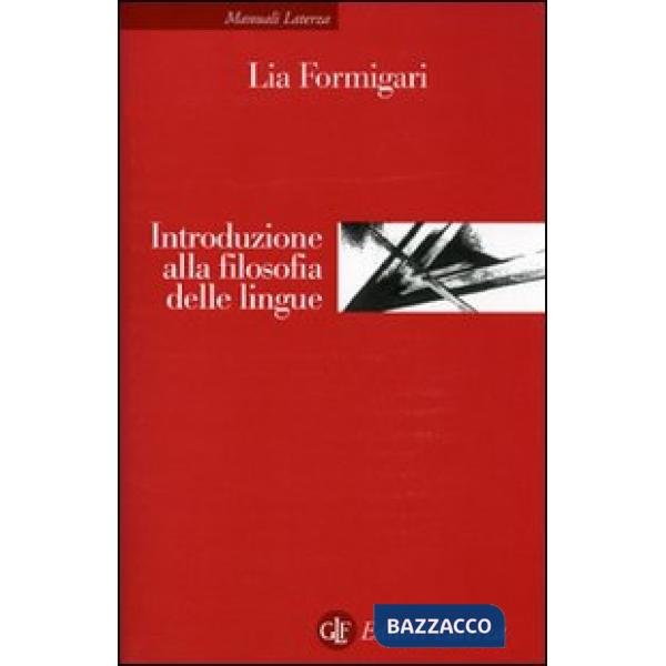 Introduzione alla filosofia delle lingue