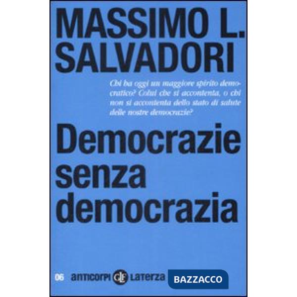 Democrazie senza democrazia