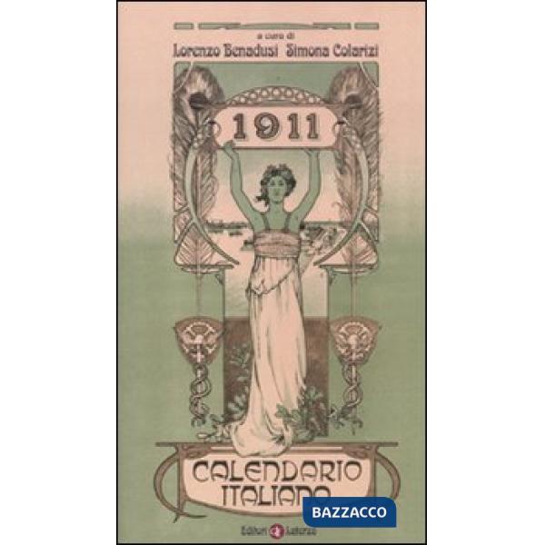 1911. Calendario italiano