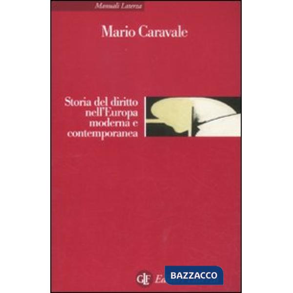 Storia del diritto nell'Europa moderna e contemporanea