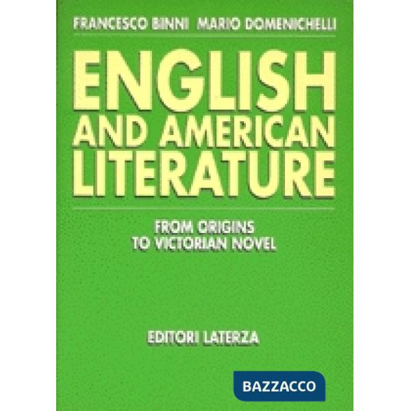 ENGLISH AND AMERICAN VOL. 1