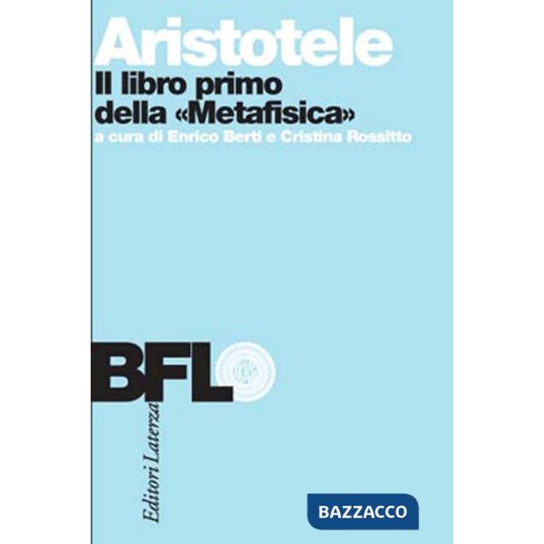 METAFISICA 1 (BERTI/ROSSITTO)