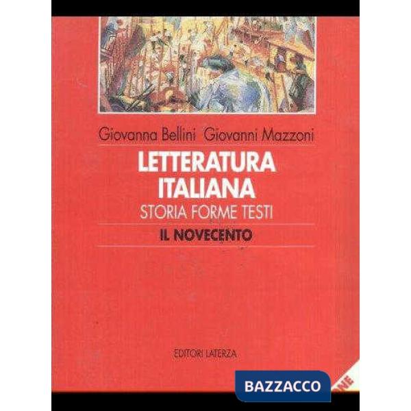 LETTERATURA ITALIANA VOL. 4 ED. ROSSA
