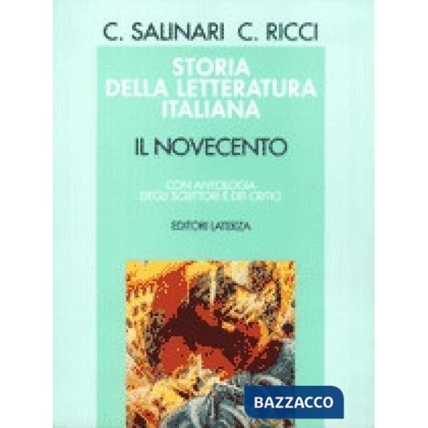 STORIA LETTERATURA ITALIANA VOL. 3/2