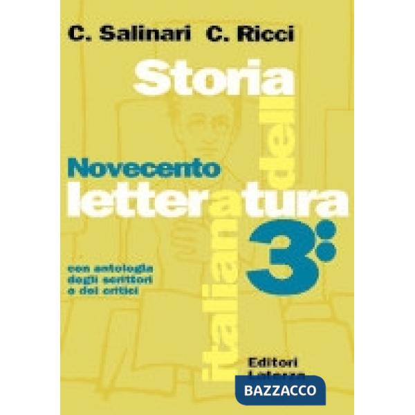 STORIA LETTERATURA ITALIANA VOL. 3 2 T. (BROCCA)