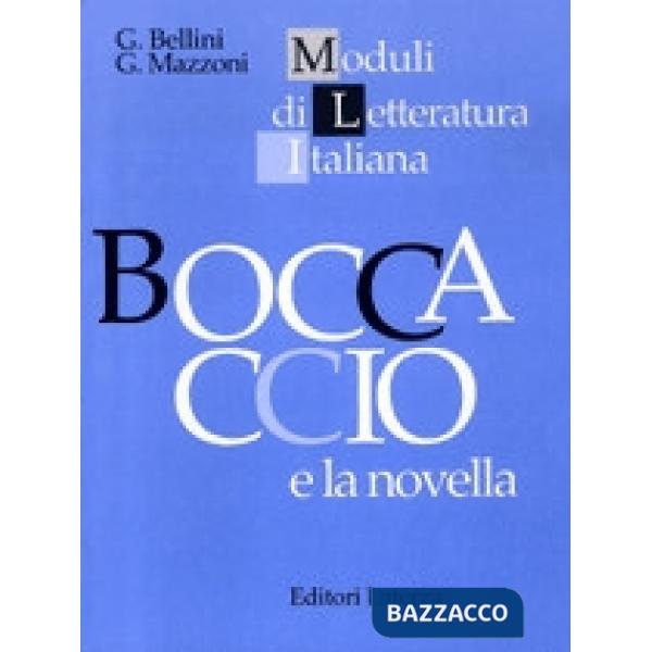 BOCCACCIO E LA NOVELLA (MLI)