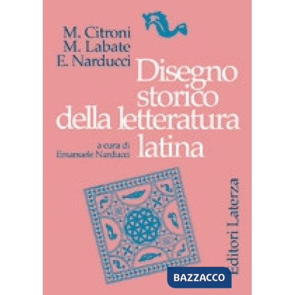 DISEGNO STORICO LETTERATURA LATINA X TR