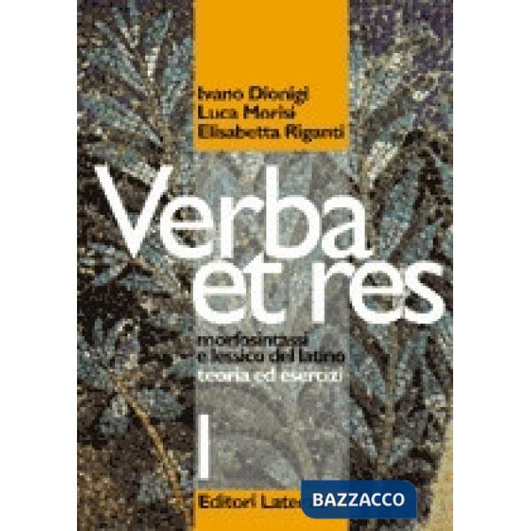 VERBA ET RES 1 VERS. X BN