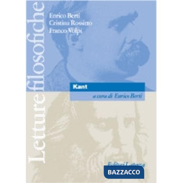 KANT LETTURE FILOSOFICHE