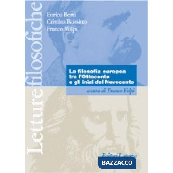 FILOSOFIA EUROPEA TRA 800 E 900 LET.FIL.