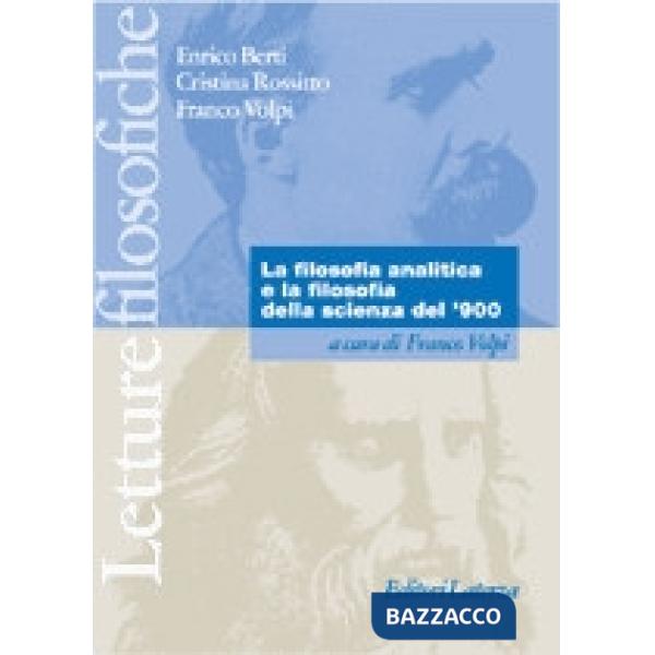 FILOSOFIA ANALITICA E SC.DEL 900 L.FIL.